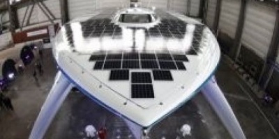En Alemania presentan el barco "solar" más grande del mundo