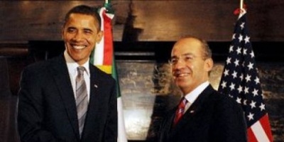 Obama y Calderón inician diálogo sobre migración